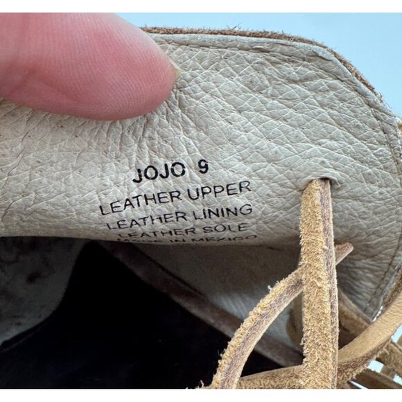 Freebird by Steven Brown Leather Jojo Ankle Boots With Side Zippers & Lace Detai - Picture 4 of 10